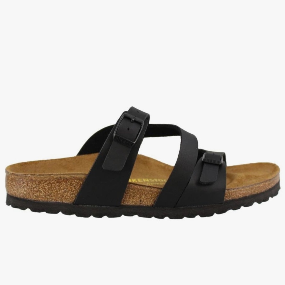 New Birkenstock Salina Birko-flor Black- Women's Size EU 37 US 6 $140 - Picture 2 of 9